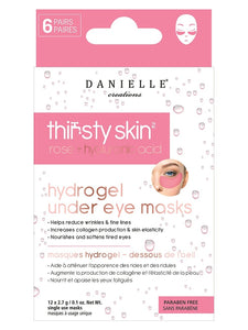 Danille Hydrogel Under Eye Masks - Rose & Hyaluronic Acid