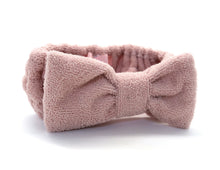 Load image into Gallery viewer, Cosmetic Bow Headband Pink
