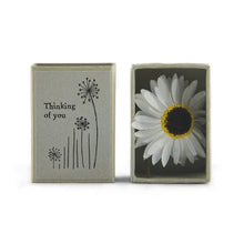 Load image into Gallery viewer, Dried flower matchbox-Thinking of you
