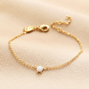 Opal Turtle bracelet in Gold