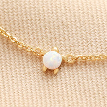 Load image into Gallery viewer, Opal Turtle bracelet in Gold
