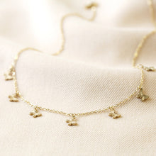 Load image into Gallery viewer, Gold-Plated-Butterfly-necklace-in-Stainless-steel
