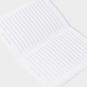 DUO NOTEBOOK  IDEAS FOCUS FLOW  Light Taupe  15cm x 10.5cm x 1cm