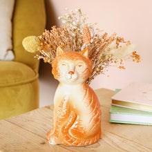 Load image into Gallery viewer, Tigger the Orange Cat Vase
