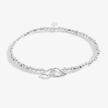 Load image into Gallery viewer, FOREVER YOURS GUARDIAN ANGEL Silver Bracelet 17.5cm stretch

