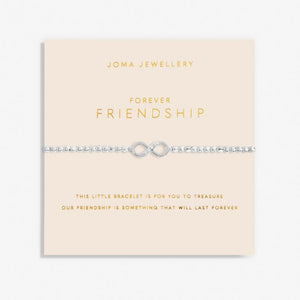 FOREVER YOURS YOU ARE ONE IN A MILLION Silver Bracelet 17.5cm stretch
