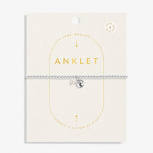 Load image into Gallery viewer, ANKLET PEARL Silver Plated Anklet 23cm stretch
