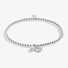 Load image into Gallery viewer, ANKLET PEARL Silver Plated Anklet 23cm stretch

