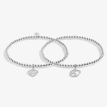 Load image into Gallery viewer, INFINITY BRACELETS WONDERFUL MUM Silver Plated Linked Bracelets 17.5cm stretch
