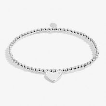 Load image into Gallery viewer, MOTHER&#39;S DAY A LITTLE LOVE YOU MUM Silver Plated Bracelet 17.5cm stretch
