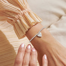 Load image into Gallery viewer, MOTHER&#39;S DAY A LITTLE LOVE YOU MUM Silver Plated Bracelet 17.5cm stretch
