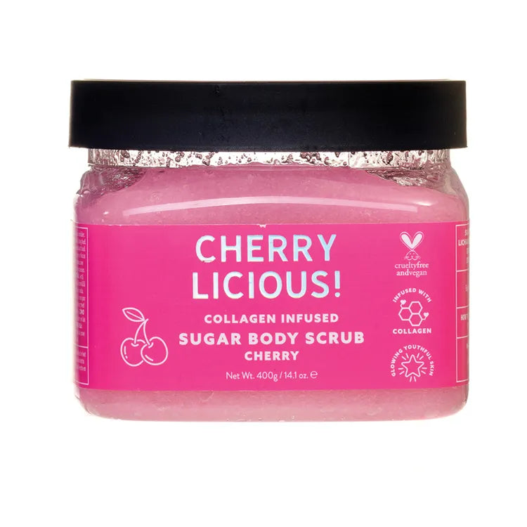 Yes Studio Body Scrub Cherry + Collagen 400G