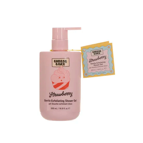 500Ml Gentle Exfoliating Shower Gel - Strawberry