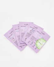 Load image into Gallery viewer, 5 Pair Cucumber Eye Pads with vitamin C hibiscus tea + aloe
