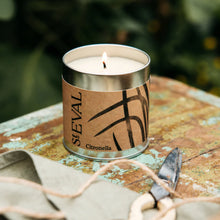 Load image into Gallery viewer, Citronella Scented Tin Candle
