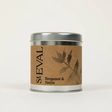 Load image into Gallery viewer, Bergamot &amp; Nettle Scented Tin Candle
