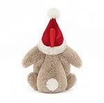 Bashful Christmas Bunny Decoration