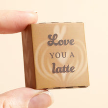 Load image into Gallery viewer, Tiny Matchbox Ceramic Latte Token
