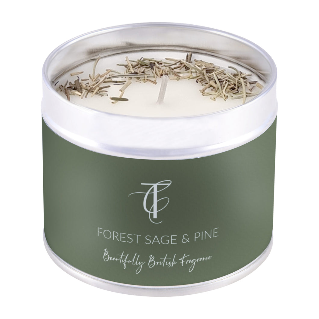 Forest Sage & Pine Tin Candle