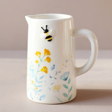 Load image into Gallery viewer, Cornflower Blue Floral Milk Jug
