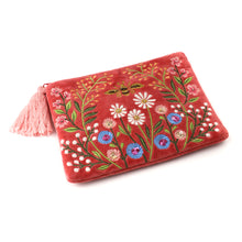 Load image into Gallery viewer, SALMON PINK WILD MEADOW PURSE
