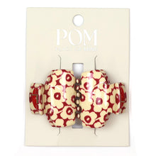 Load image into Gallery viewer, PINK RETRO FLOWER SMALL 2PK CLAW CLIPS
