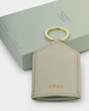 Load image into Gallery viewer, HIDDEN PHOTO KEYRING  MUM  Green Mist  7.5cm x 5.5cm

