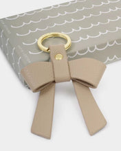Load image into Gallery viewer, BOXED BOW KEYRING  YOU MAKE MY LIFE BOW-TIFUL Raspberry Pink  9.5cm x 7.3cm
