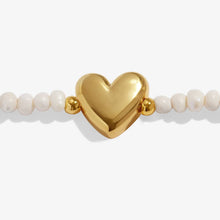 Load image into Gallery viewer, PRECIOUS MOMENTS  LOVE YOU WITH ALL MY HEART  Gold Plated  Bracelet  18cm + 3cm extender
