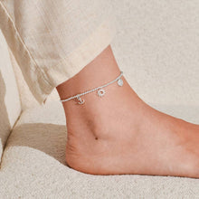 Load image into Gallery viewer, ANKLET  SHELL CHARMS  Gold Plated  Anklet  23cm stretch
