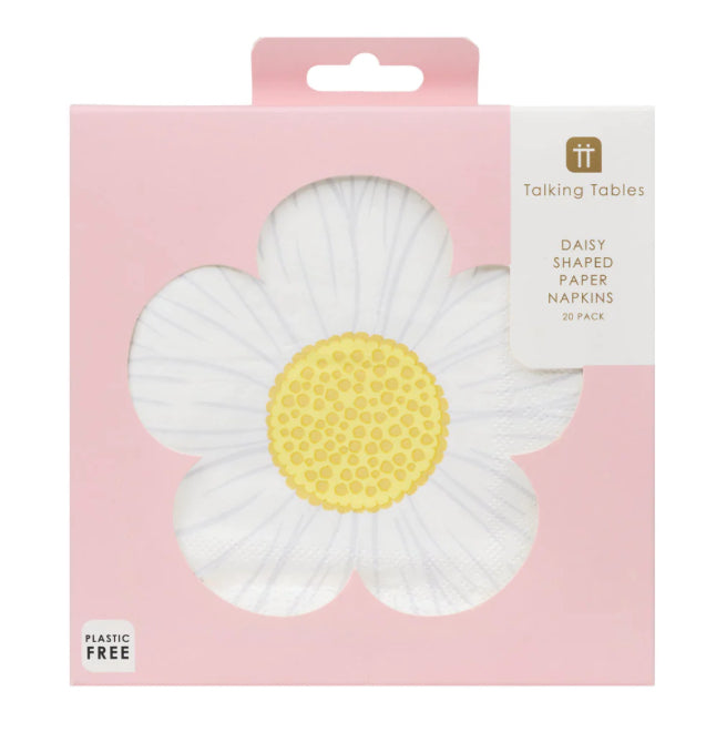 MELLOW, SHAPED NAPKIN, DAISY FSC MIX
