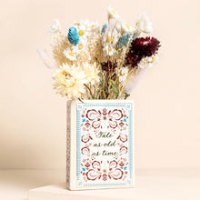 Load image into Gallery viewer, Tale As Old As Time Mini Ceramic Book Vase
