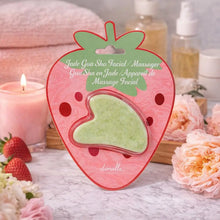 Load image into Gallery viewer, DC Matcha Jade Gua Sha- Strawberry
