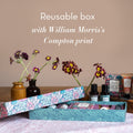 Load image into Gallery viewer, William Morris At Home - BEAUTIFUL SLEEP Cosy Night in Box (Pillow Mist 30ml,  Body Wash 50ml,  Magnesium Bath Milk 50ml, Bath S

