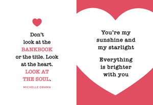 I LOVE YOU: ROMANTIC DATES AND MEANINGFUL QUOTES (HB)