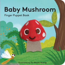 Load image into Gallery viewer, BABY MUSHROOM FINGER PUPPET BOOK
