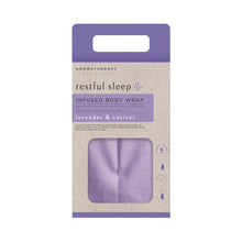 Load image into Gallery viewer, Infusions Restful Sleep Body Wrap - Lavender &amp; Vetiver 49cm
