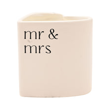 Load image into Gallery viewer, Amore Heart Candle - Mr &amp; Mrs
