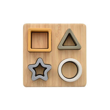 Load image into Gallery viewer, Bambino Silicone &amp; Bamboo Star Puzzle
