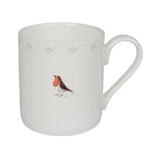Load image into Gallery viewer, Mug Standard Robin &amp; Mistletoe Solo
