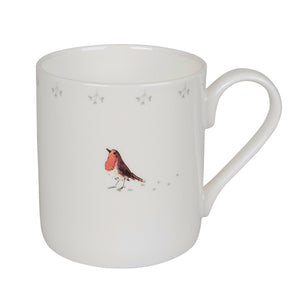 Mug Standard Robin & Mistletoe Solo