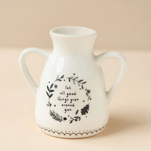 Send with Love 'Stay Among ...' Twin Handle Bud Vase