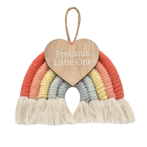 Petit Cheri Macrame Rainbow Hanger ‘Precious Little One’