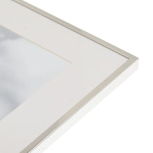 Load image into Gallery viewer, Impressions Silverplated Photo Frame White Border 8&quot; x 10&quot;
