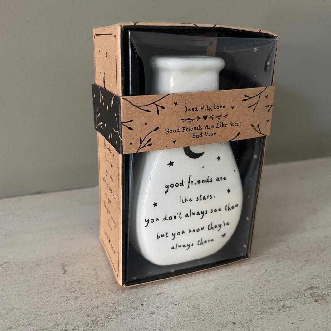 Send With Love 'Good Friends Are...' Bud Vase