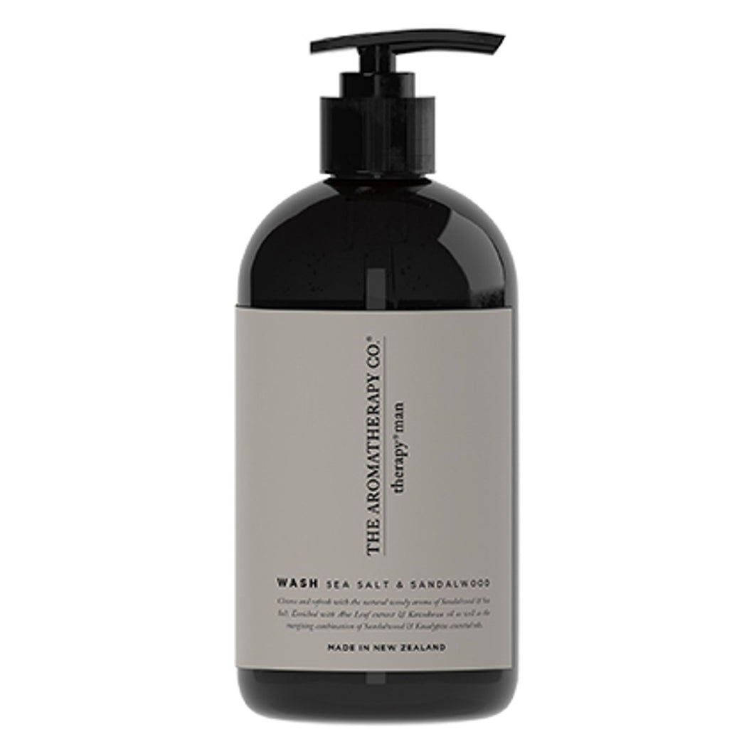 Therapy Man Wash 500ml Sandalwood & Sea Salt
