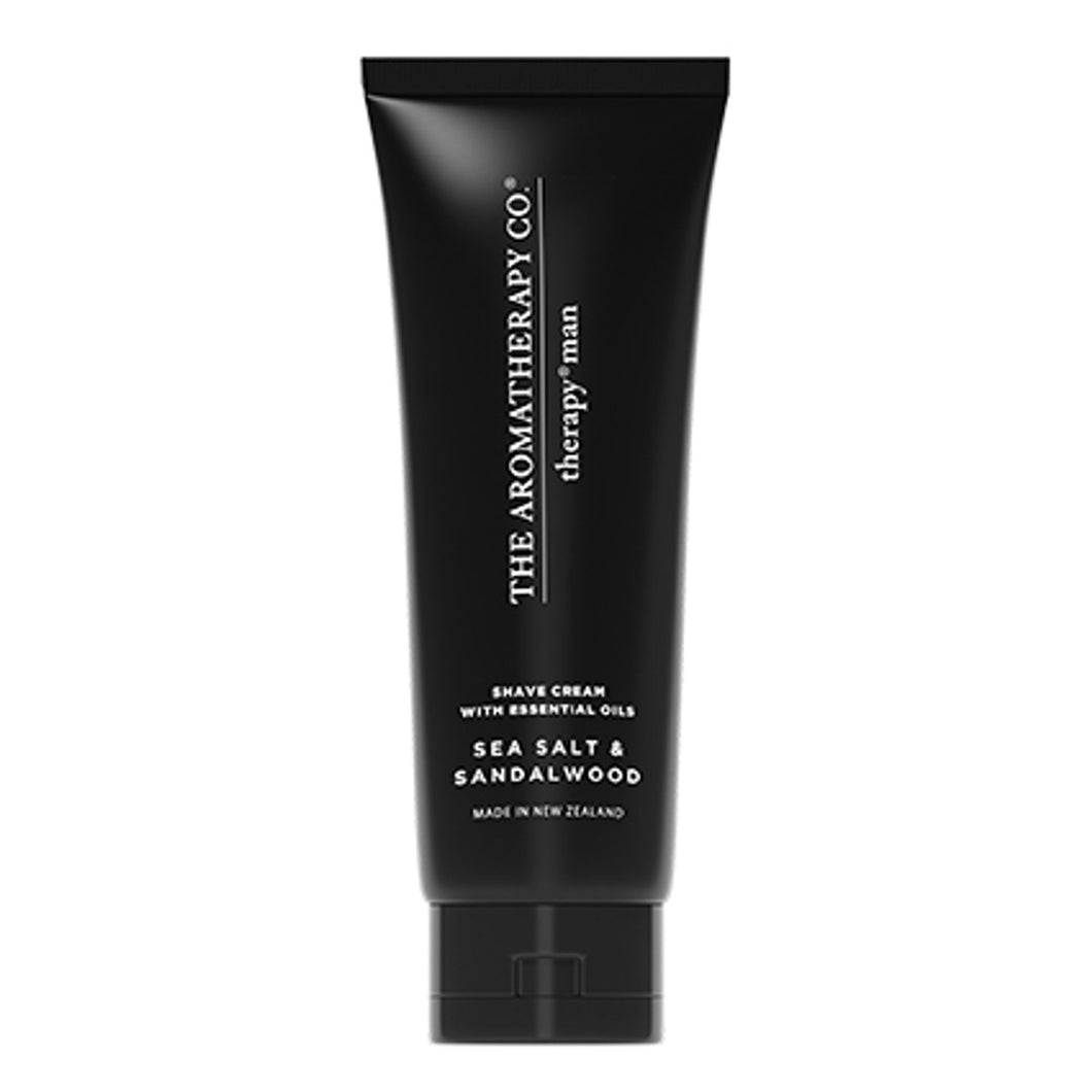 Therapy Man Shaving Cream 100ml Sandalwood & Sea Salt