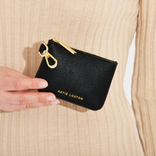 Load image into Gallery viewer, EVIE CLIP ON COIN PURSE  Black
