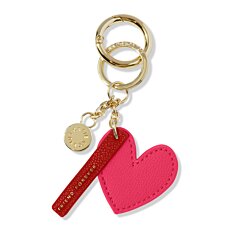 CHAIN KEYRING 'Forever Friends' Fuchsia