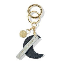 Load image into Gallery viewer, CHAIN KEYRING &#39;Love You To The Moon&#39; Graphite
